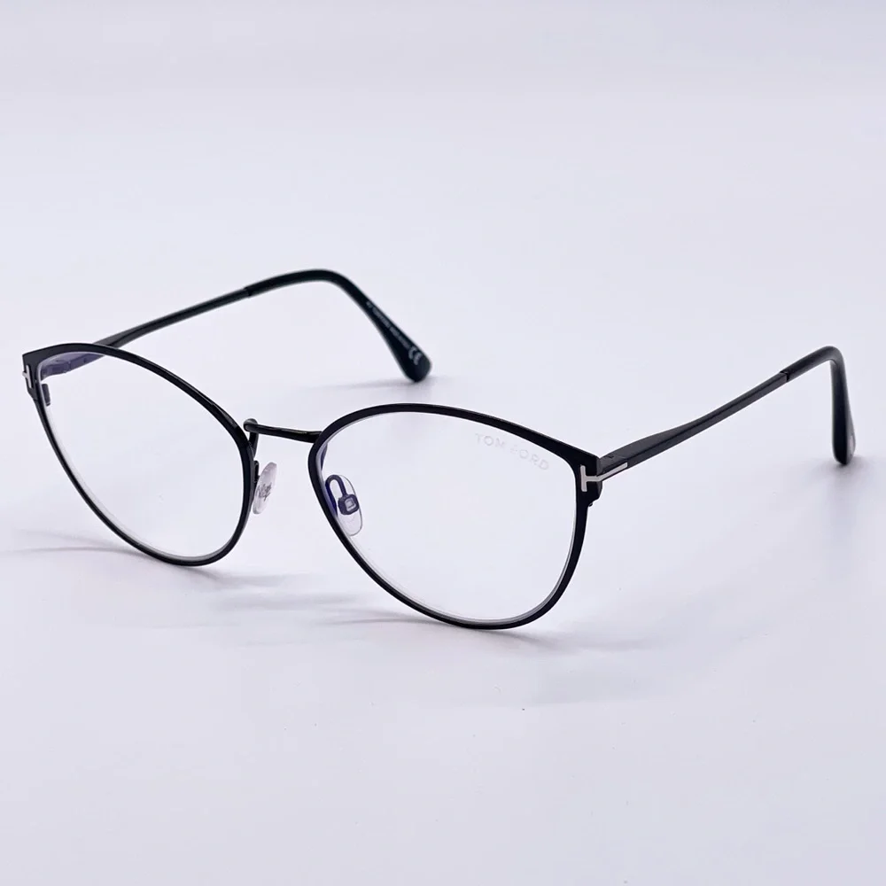 NEW TOM FORD FT5573/B 001 EYEGLASSES TOM FORD TF 5573 + AR COATING LENSES FT5573